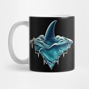 Shark Heartbeat Mug